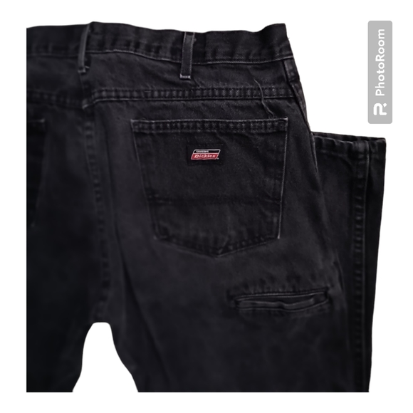 Men's Genuine Dickies black jeans - Picture 2 of 2